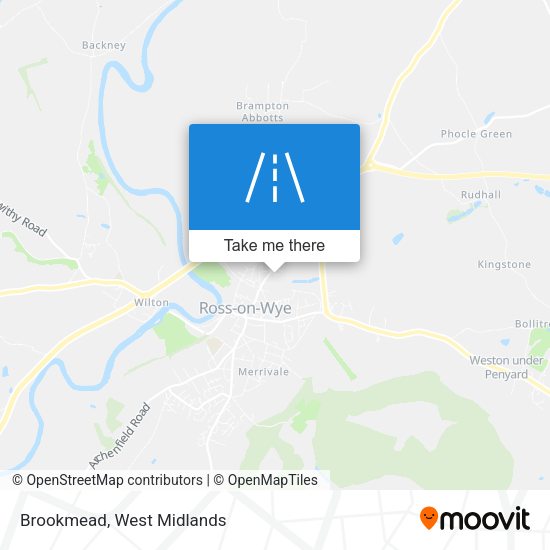 Brookmead map