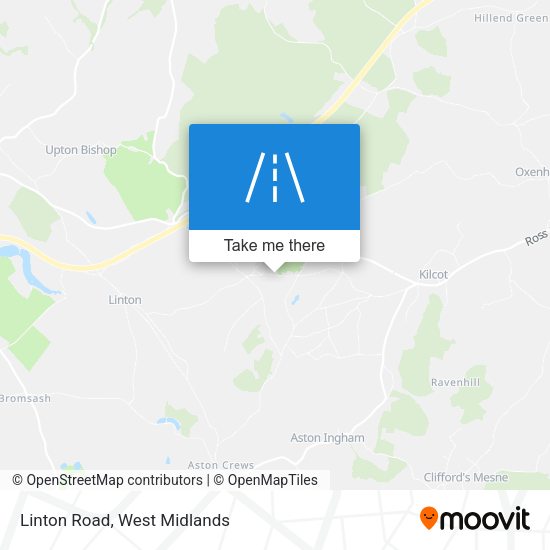 Linton Road map
