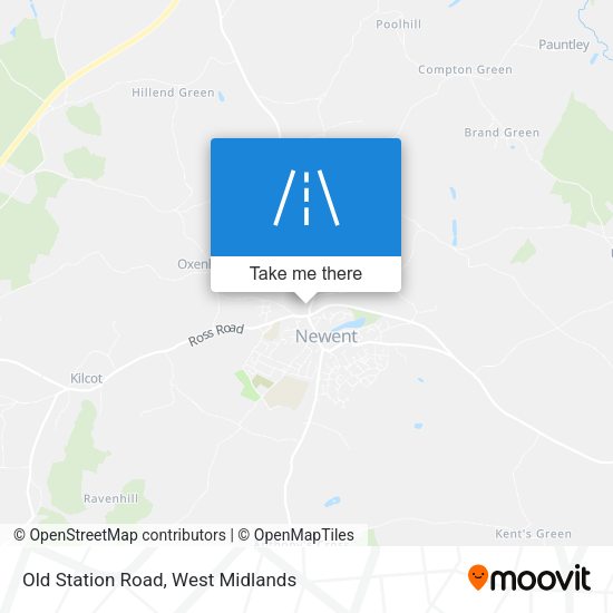 Old Station Road map