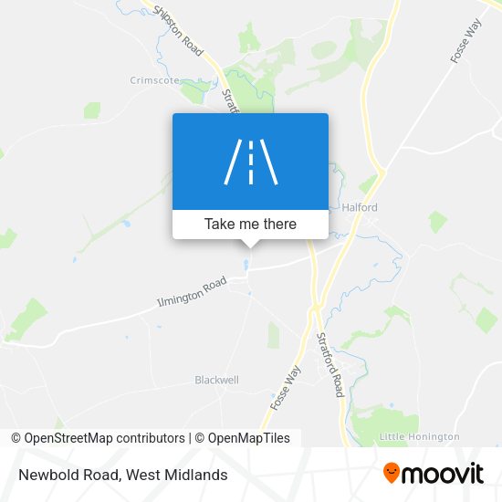Newbold Road map