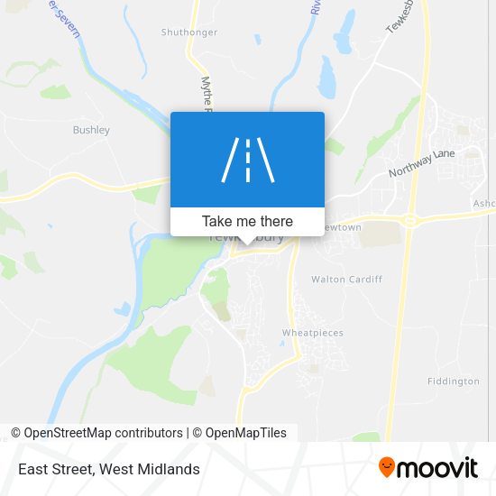 East Street map