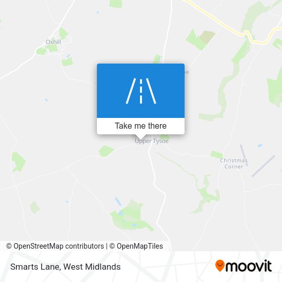Smarts Lane map