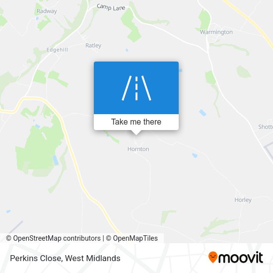 Perkins Close map