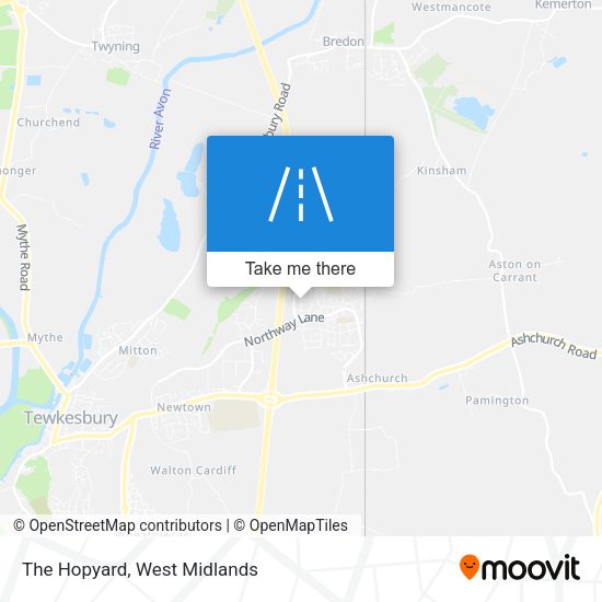 The Hopyard map