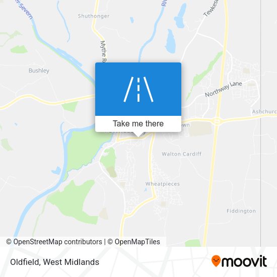 Oldfield map