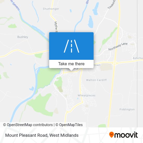 Mount Pleasant Road map