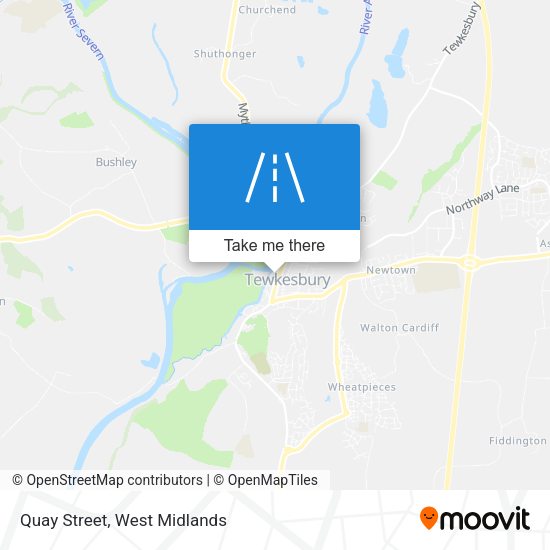 Quay Street map