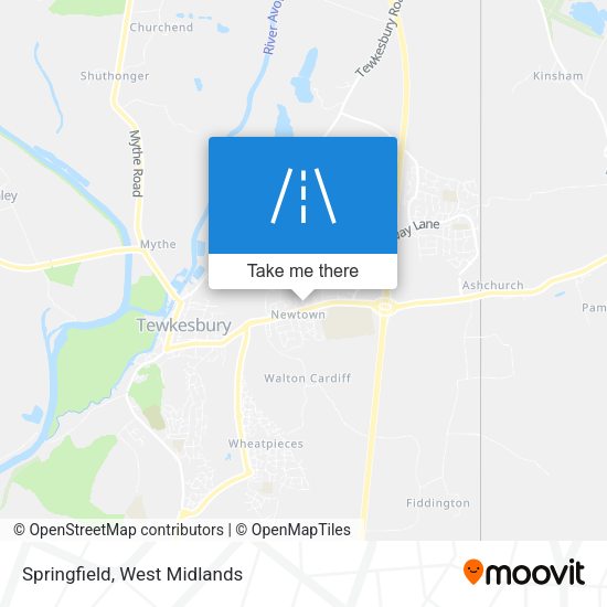Springfield map