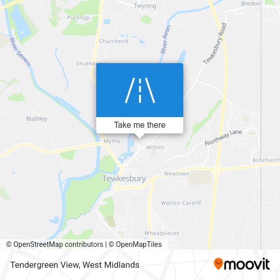 Tendergreen View map