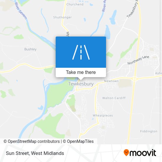 Sun Street map