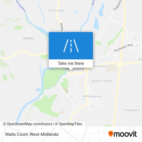 Walls Court map