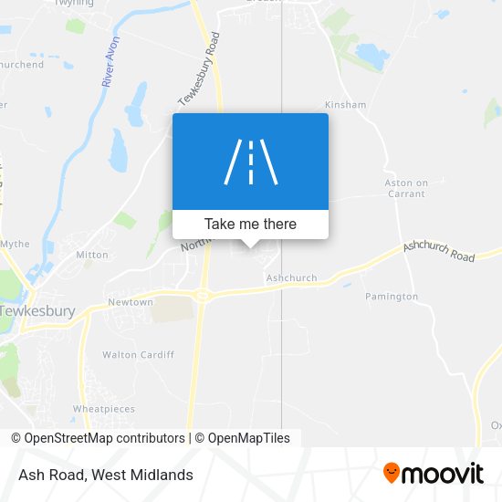 Ash Road map