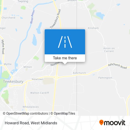 Howard Road map
