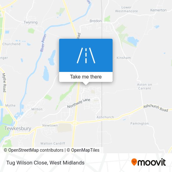 Tug Wilson Close map