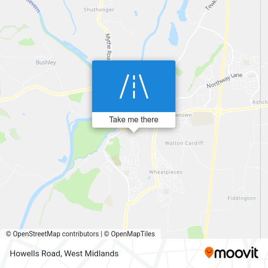 Howells Road map
