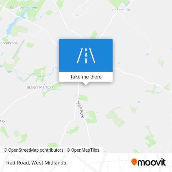 Red Road map