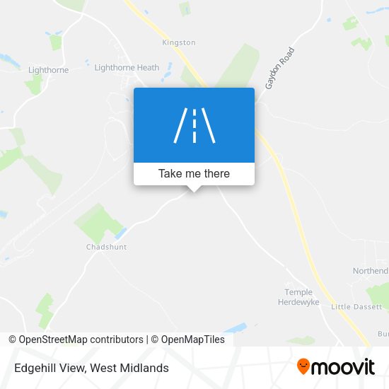 Edgehill View map