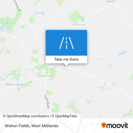 Walton Fields map