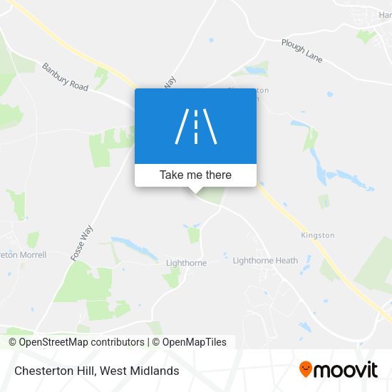 Chesterton Hill map