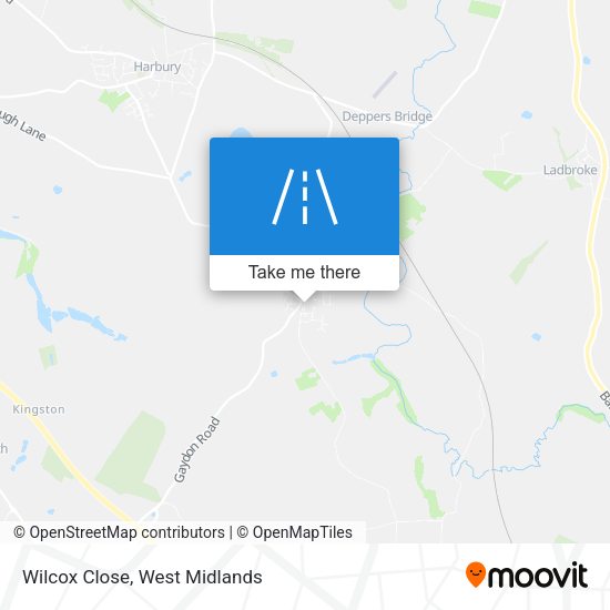 Wilcox Close map