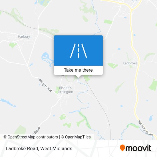 Ladbroke Road map