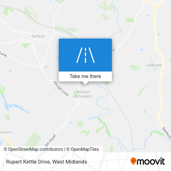 Rupert Kettle Drive map