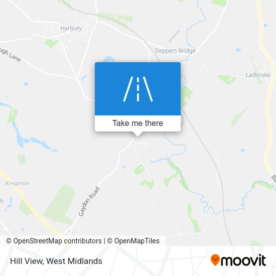 Hill View map