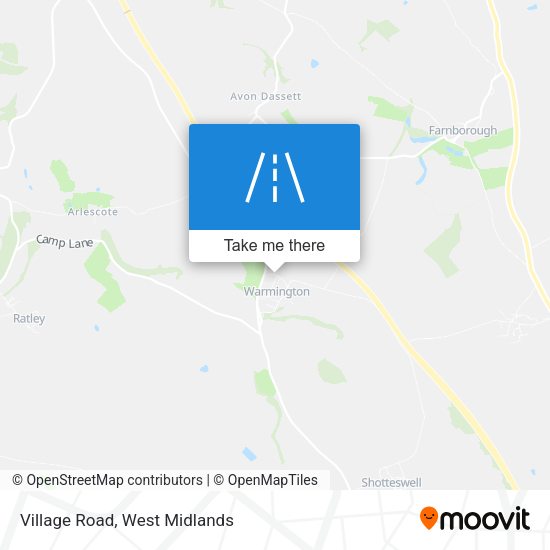 Village Road map