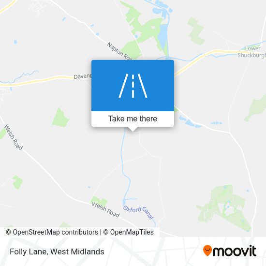 Folly Lane map