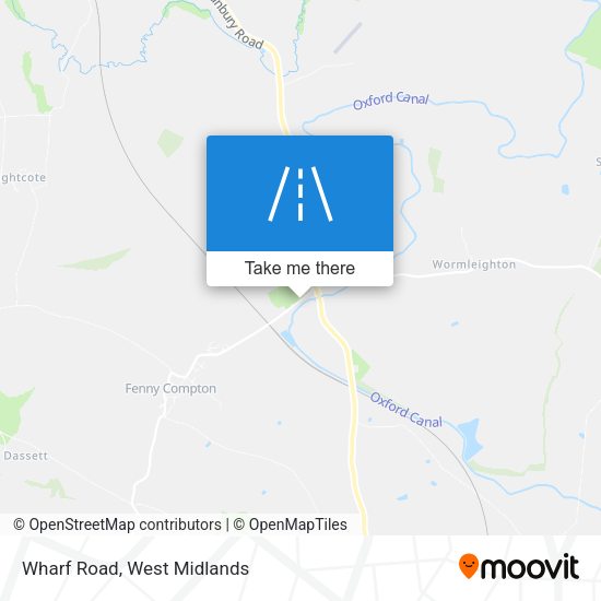 Wharf Road map