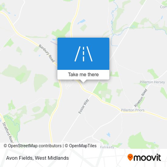 Avon Fields map