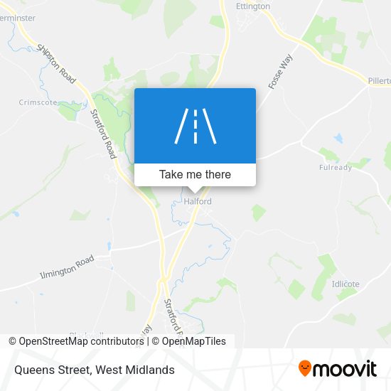 Queens Street map