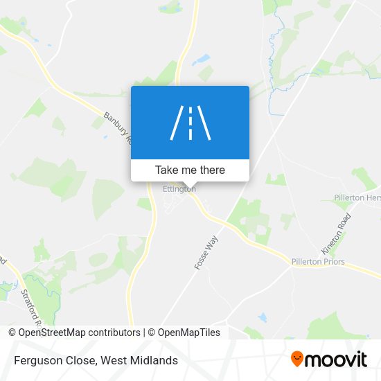 Ferguson Close map