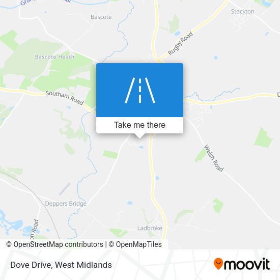 Dove Drive map
