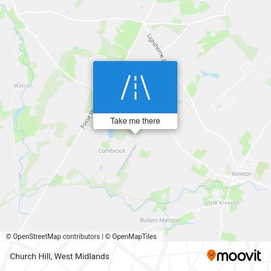 Church Hill map