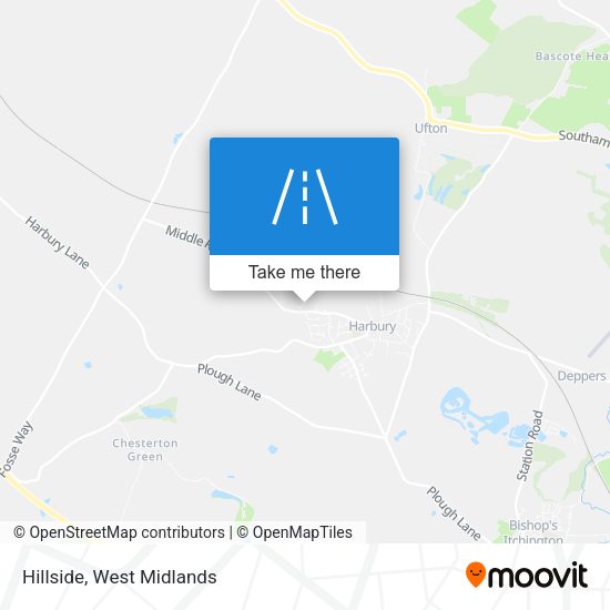 Hillside map