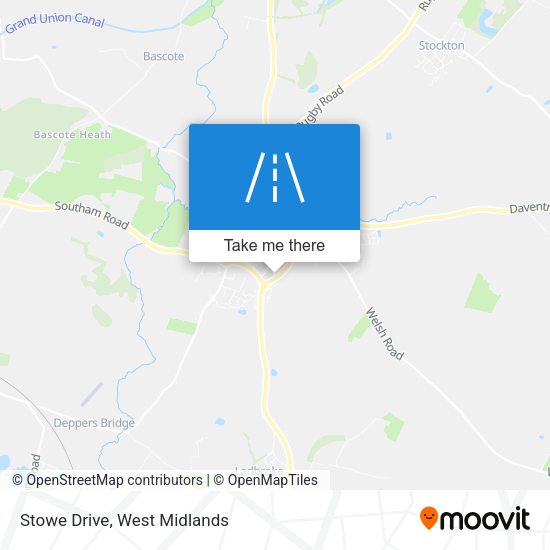 Stowe Drive map