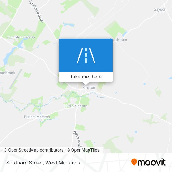 Southam Street map