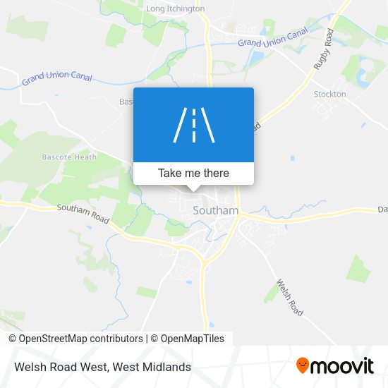 Welsh Road West map