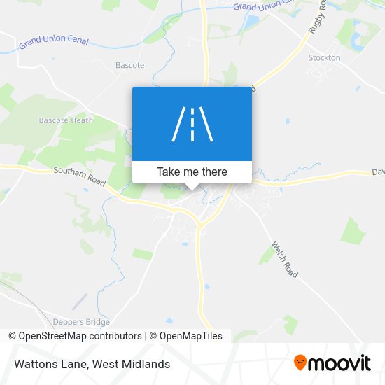Wattons Lane map