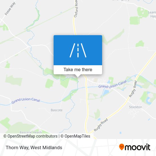 Thorn Way map