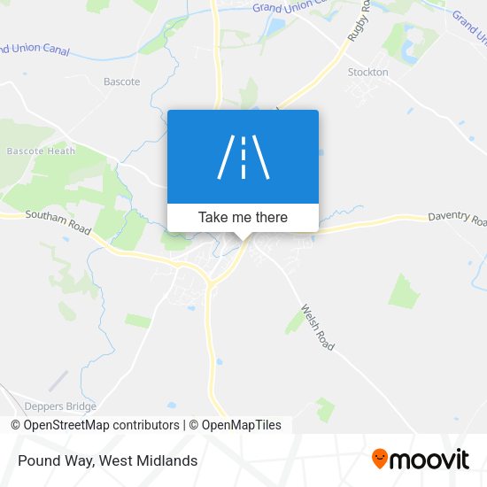Pound Way map