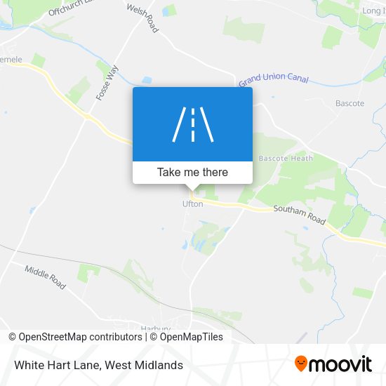 White Hart Lane map