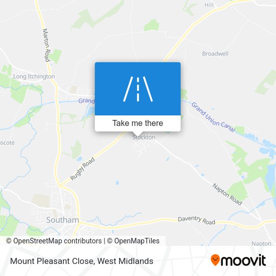 Mount Pleasant Close map