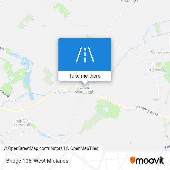 Bridge 105 map