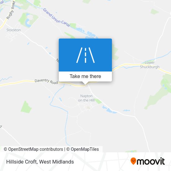 Hillside Croft map