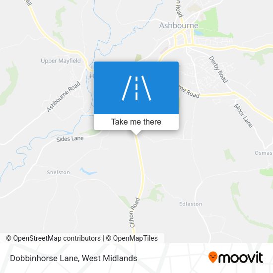 Dobbinhorse Lane map