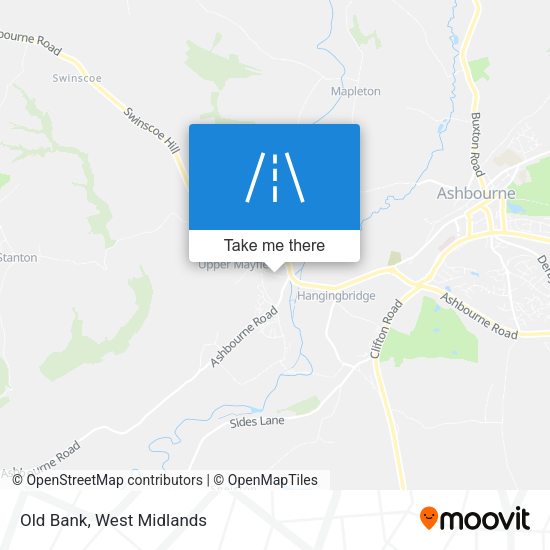 Old Bank map