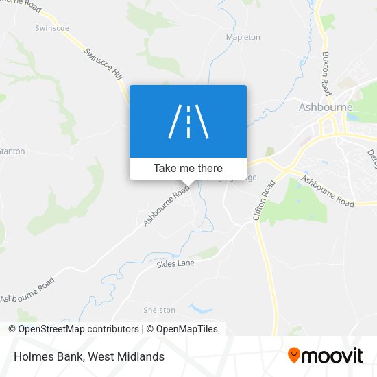 Holmes Bank map