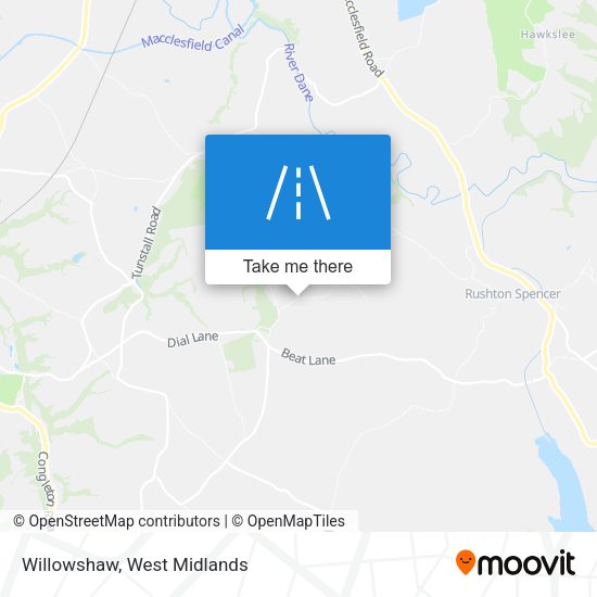 Willowshaw map